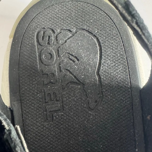 Sorel Kinetic Impact Slingback Sandals Black Platform Sporty Comfort Women's 9 - Picture 4 of 9